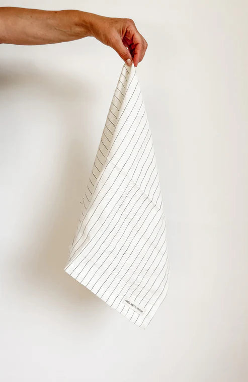 Striped French Linen Tea Towels