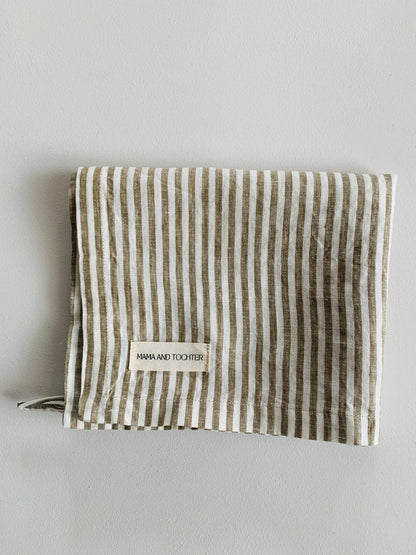 Striped French Linen Tea Towels
