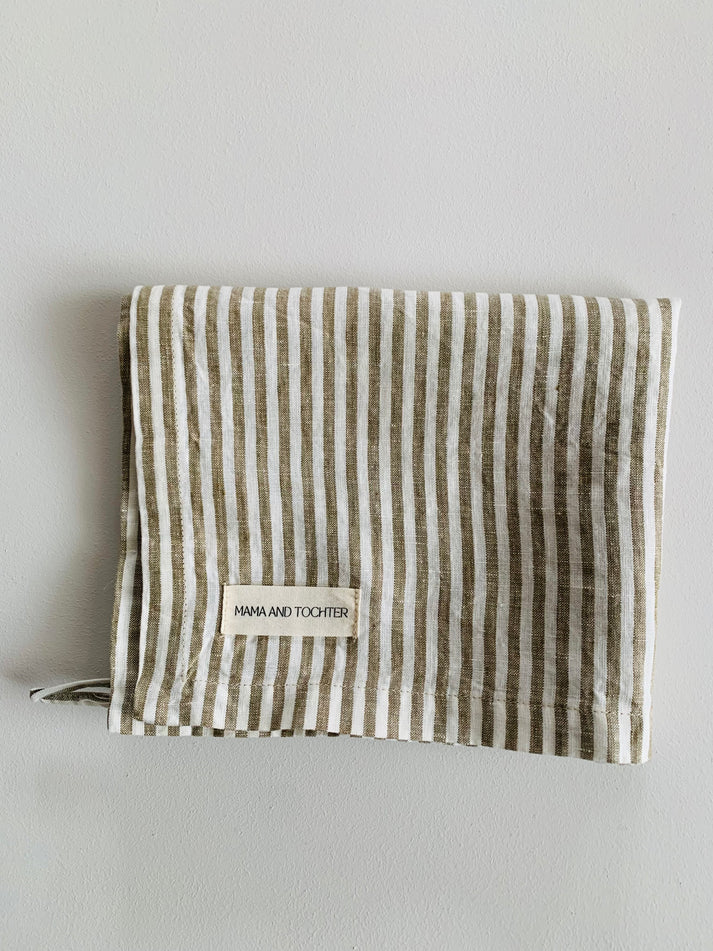 Striped French Linen Tea Towels