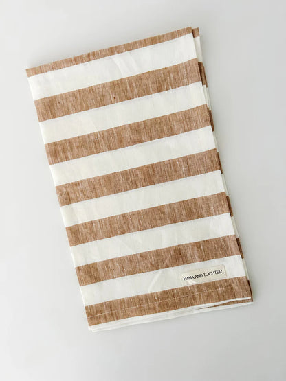Striped French Linen Tea Towels